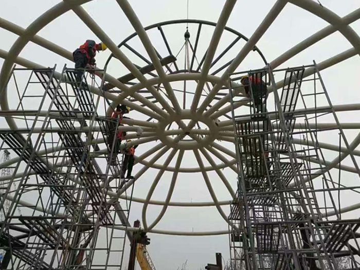 圓柱、箱型柱、十字形柱